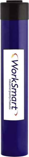 Value Collection - 25 Ton, 14.25" Stroke, 73.39 Cu In Oil Capacity, Portable Hydraulic Single Acting Cylinder - 5.15 Sq In Effective Area, 18.74" Lowered Ht., 32.99" Max Ht., 2.56" Cyl Bore Diam, 2.24" Plunger Rod Diam, 10,000 Max psi - Makers Industrial Supply