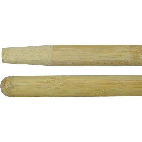 60″ - Bamboo Handle, Tapered, 1 1/8″ Diameter - Makers Industrial Supply