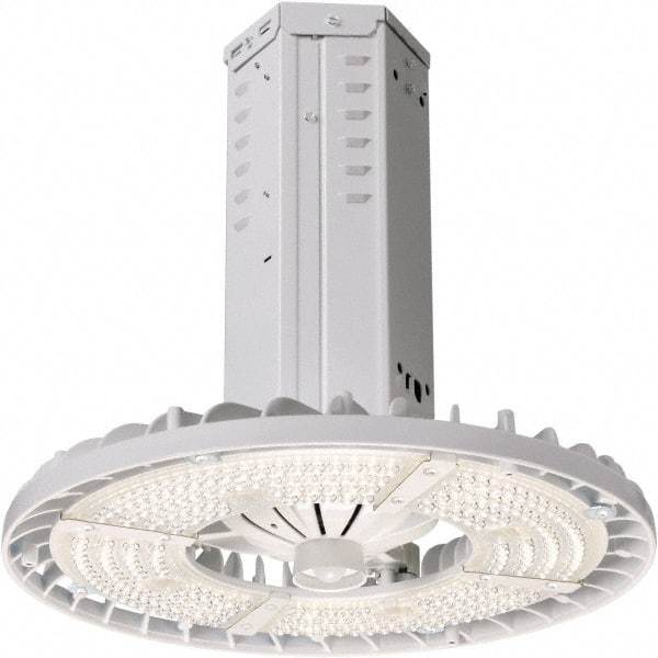 Cooper Lighting - 0 Lamps, 106 Watts, LED, High Bay Fixture - 21-1/4" High x 20-15/16" Wide, 120/277 Volt, Aluminum Housing - Makers Industrial Supply