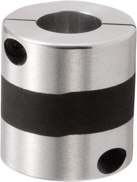 NBK - 8mm Bore, Servo Motor Flexible Coupling - 19mm OD, 26mm OAL, Aluminum Alloy, Clamp Style - Makers Industrial Supply