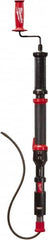 Milwaukee Tool - 1/3" Cable Diam, Bulb Auger, Closet & Drain Auger - Bulb Cable Head Style - Makers Industrial Supply