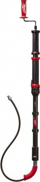 Milwaukee Tool - 1/2" Cable Diam, Bulb Auger, Closet & Drain Auger - Bulb Cable Head Style - Makers Industrial Supply