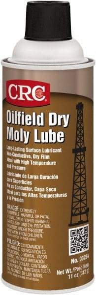 CRC - 16 oz Aerosol Can Molybdenum Disulfide Spray Lubricant - 650°F Max - Makers Industrial Supply