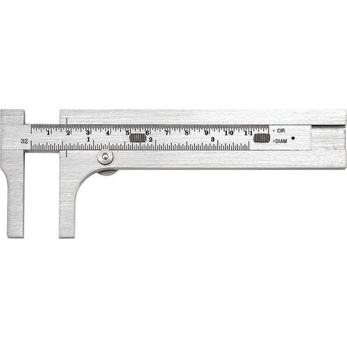 ‎424 Circumference Gage and Pocket Slide Caliper, 0-3-1/2″