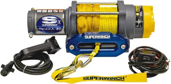 Superwinch - 4,500 Lb Capacity, 50' Cable Length, ATV Winch - Makers Industrial Supply