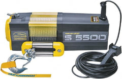 Superwinch - 5,500 Lb. Capacity, 9/32" x 60' Cable, DC Electric Winch - Makers Industrial Supply