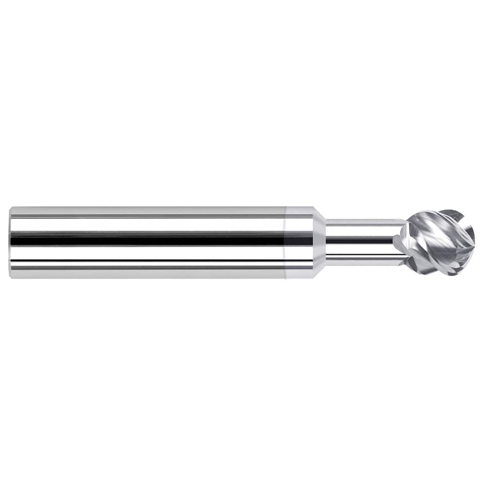 Harvey Tool - 3/16" Diam 270° Wrap Angle 0.16" LOC 4-Flute TiB2 Finish Undercut End Mill - Exact Industrial Supply