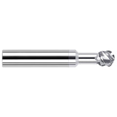 Harvey Tool - 5/16" Diam 270° Wrap Angle 0.266" LOC 4-Flute TiB2 Finish Undercut End Mill - Exact Industrial Supply