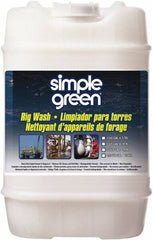 Simple Green - 5 Gal Bucket Cleaner/Degreaser - Liquid, Alkaline, Unscented - Makers Industrial Supply