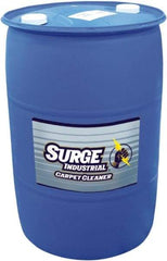 Surge Industrial - 55 Gal Drum Carpet Cleaner - Light Citrus Scent, Use on Carpet & Upholstery - Makers Industrial Supply