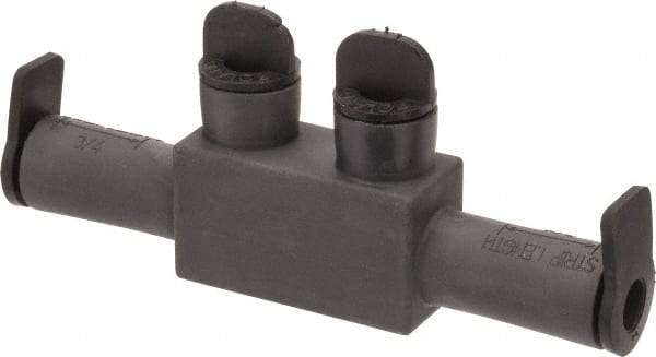 POLARIS nsi - 14 to 2/0 AWG, Class B & C Wire Compatible, Aluminum, Hex Split Bolt Connector - 5.05" OAL, 0.88" Base Width - Makers Industrial Supply