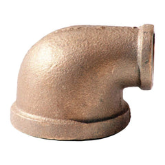 Merit Brass - Brass & Chrome Pipe Fittings Type: Reducing Elbow Fitting Size: 1-1/4 x 3/4 - Makers Industrial Supply