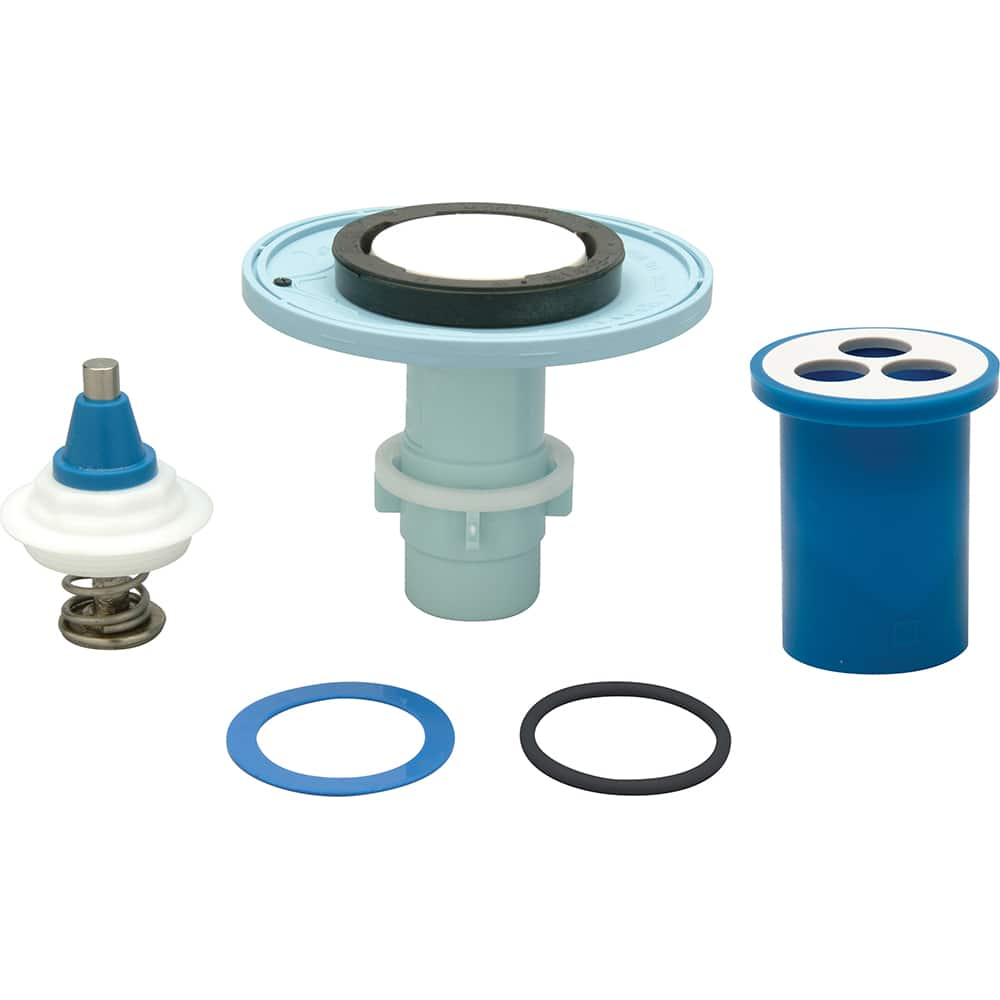 Zurn - Flush Valve/Flushometer Repair Kits & Parts; Type: Closet Repair Kit ; For Use With: 1.6 gpf AquaFlush Diaphragm Flush Valve ; Color: Blue ; Pipe Size: 1 (Inch) - Exact Industrial Supply