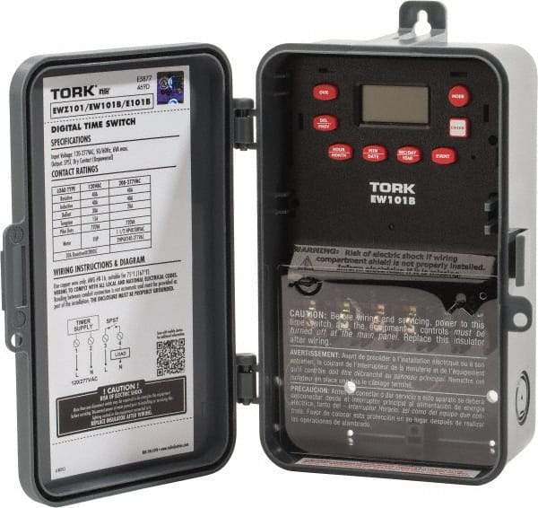 TORK nsi - Electrical Timers & Timer Switches Timer/Switch Type: Electronic Timer Switch Recommended Environment: Indoor/Outdoor - Makers Industrial Supply