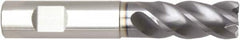 Niagara Cutter - 5/8", 4 Flute, Single End, Solid Carbide, 0.03" Corner Radius End Mill - 3-1/2" OAL, Right Hand Flute, 1-1/4" LOC, Right Hand Cut, 1-7/8" Extended Reach - Makers Industrial Supply