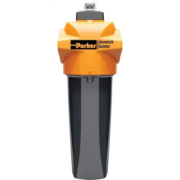 Domnick Hunter - 21 CFM Water, Oil, Particles Filter - 3/8" NPT, 232 psi, Float Drain - Makers Industrial Supply