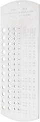 SPI - Drill Gages Minimum Hole Size (Wire): #60 Maximum Hole Size (Wire): #1 - Makers Industrial Supply