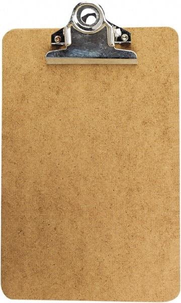 UNIVERSAL - 3/10" Long x 6" Wide, Clip Board - Brown - Makers Industrial Supply