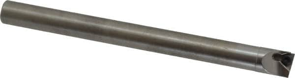 Hertel - 0.563" Min Bore Diam, 6" OAL, 1/2" Shank Diam, HBBQ Indexable Boring Bar - 2" Max Bore Depth, TPC.. Insert, Screw Holding Method - Makers Industrial Supply