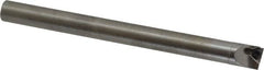 Hertel - 0.563" Min Bore Diam, 6" OAL, 1/2" Shank Diam, HBBQ Indexable Boring Bar - 2" Max Bore Depth, TPC.. Insert, Screw Holding Method - Makers Industrial Supply