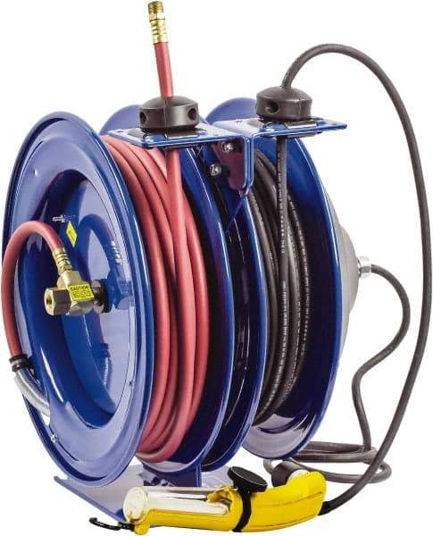 CoxReels - 50' Spring Retractable Hose Reel - 300 psi, Hose Included - Makers Industrial Supply