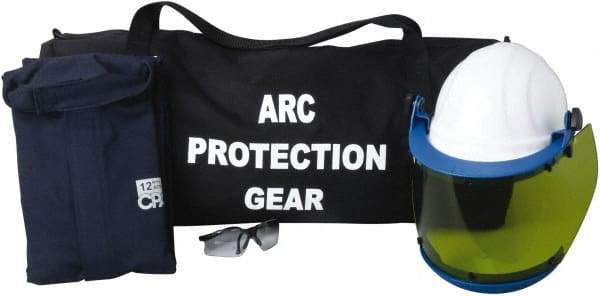 PRO-SAFE - Size 2XL, 2 HRC, Arc Flash Clothing Kit - 12 cal per Sq cm, Hard Cap Protection - Makers Industrial Supply