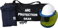 PRO-SAFE - Size 2XL, 2 HRC, Arc Flash Clothing Kit - 12 cal per Sq cm, Hard Cap Protection - Makers Industrial Supply