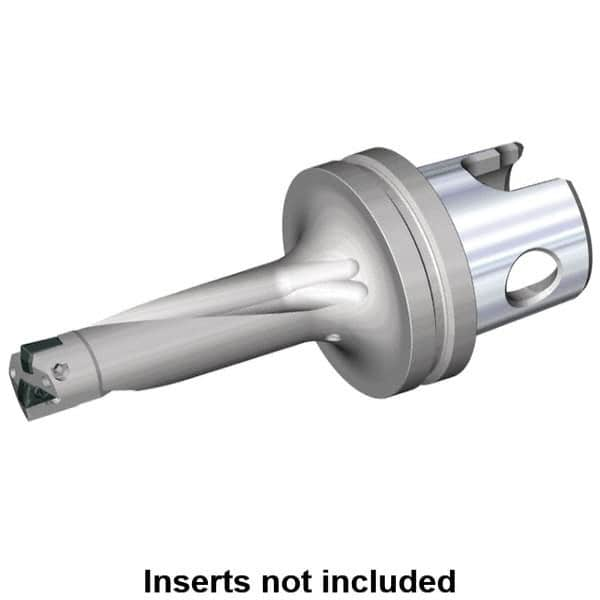 Kennametal - 1.78" Max Drill Depth, 3xD, 0.5941" Diam, Indexable Insert Drill - KM50 Modular Connection Shank - Makers Industrial Supply