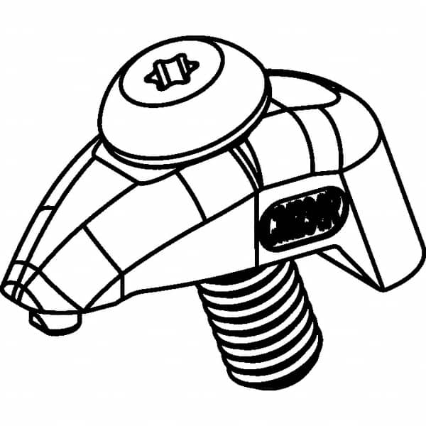 Kennametal - Series Kenclamp & Kenloc, CM Clamp Assembly for Indexables - Makers Industrial Supply