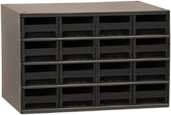 Akro-Mils - 16 Drawer, Small Parts Cabinet - 11" Deep x 17" Wide x 11" High - Makers Industrial Supply