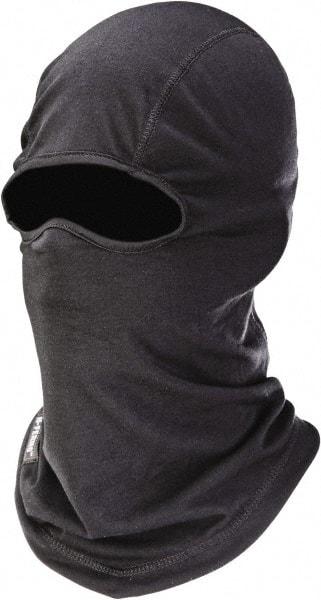 Ergodyne - Black, Underneath Hard Hat Winter Liner - Regular Length, 1 Layer - Makers Industrial Supply