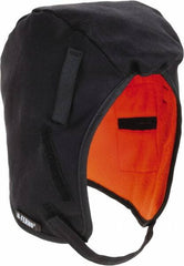 Ergodyne - Black, Underneath Hard Hat Winter Liner - Regular Length, 2 Layer - Makers Industrial Supply