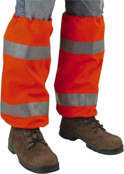 Ergodyne - Size Universal Polyester High-Visibility Leggings - No Pockets, Orange, Hazardous Protection 0 - Makers Industrial Supply