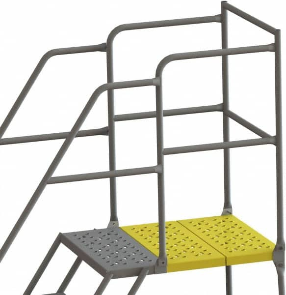 TRI-ARC - Deep Top Ladder Kit - For Use with Forward Descent Perforated Rolling Ladder - Makers Industrial Supply