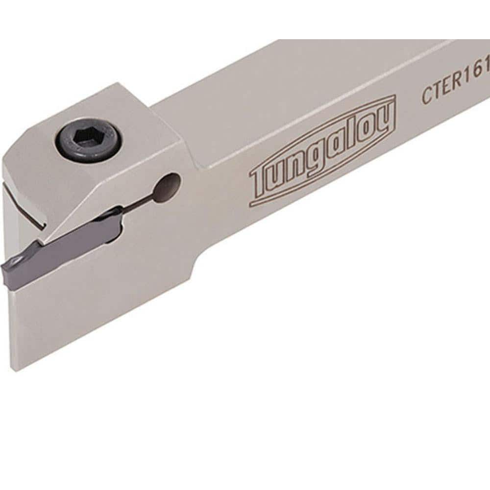 Indexable Grooving/Cut-Off Toolholders; Cutting Direction: Right Hand; Maximum Depth of Cut (Decimal Inch): 0.4720; Maximum Groove Width (Decimal Inch): 0.2560; Minimum Groove Width (Decimal Inch): 0.2170; Toolholder Style: CTE; Tool Material: Steel; Inse