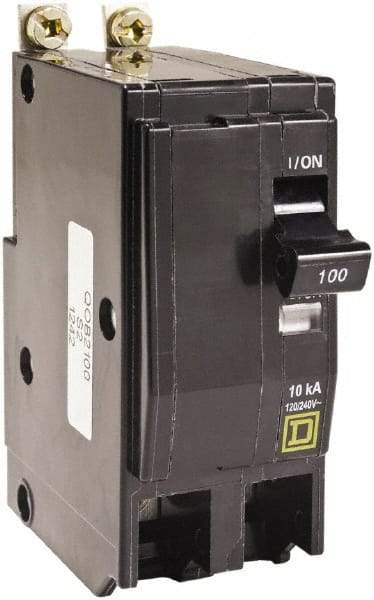 Square D - 125 Amp, 240 VAC, 2 Pole, Bolt On Miniature Circuit Breaker - 4-2/0 AWG - Makers Industrial Supply