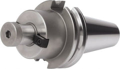 Accupro - CAT40 Dual Contact Taper Shank 3 - 3-1/2" Cutting Diam 1-1/4" Pilot Shell Mill Holder - Makers Industrial Supply