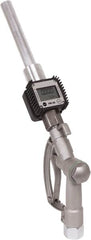 PRO-LUBE - Nozzle Repair Part - Contains Manual Fuel Nozzle fitted with Digital Turbine Fuel Meter, For Use with Gasoline & Diesel Fuel - Makers Industrial Supply