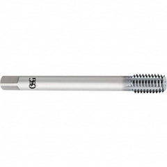 OSG - M3x0.50 Metric 6H D5 Thread Limit Semi-Bottoming Thread Forming Tap - High Speed Steel, V Finish, 120mm OAL, 7mm Thread Length, Right Hand Thread, Series 16355 - Makers Industrial Supply