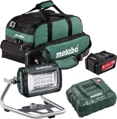 Metabo - 18 Volts, 2600 Lumens, Cordless Work Light - Green/Black, 7 hr Run Time - Makers Industrial Supply