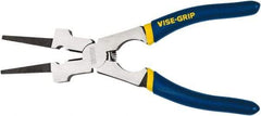 Irwin - 10" OAL, 2-3/4" Jaw Length x 3-1/2 Jaw Width, Side Cutting Welding Pliers - Combination Jaw - Makers Industrial Supply