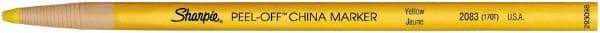 Sharpie - Yellow China Marker - Pencil Tip, Wax - Makers Industrial Supply