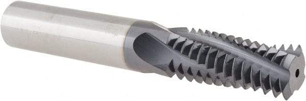 Allied Machine and Engineering - 7/8-9 UN, 0.62" Cutting Diam, 4 Flute, Solid Carbide Helical Flute Thread Mill - Internal/External Thread, 1-3/8" LOC, 4" OAL, 5/8" Shank Diam - Makers Industrial Supply