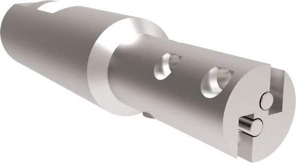 Allied Machine and Engineering - 24.61 (Straight), 25.65 (Tapered)mm Cut Diam, 25mm Shank Diam, Internal/External Indexable Thread Mill - Multiple Insert Styles, 38.1mm Insert Size, Toolholder Style THP, 114.3mm OAL - Makers Industrial Supply