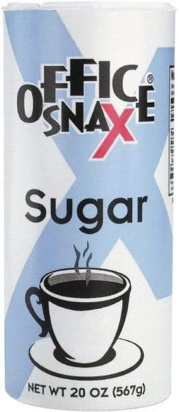 Office Snax - Granulated Fine Sugar - 20 Ounce Granulated Fine Sugar - Makers Industrial Supply