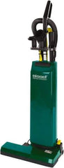 Bissell - Dual Motor Upright Vacuum Cleaner - 18" Cleaning Width, 9.6" Amps, Ergonomic Handle, Green - Makers Industrial Supply