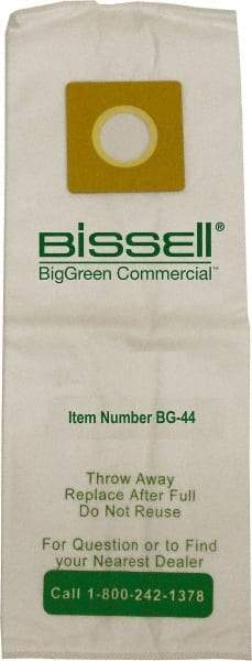 Bissell - Micro Lined Filter Bag - For BG101H, BG102H - Makers Industrial Supply