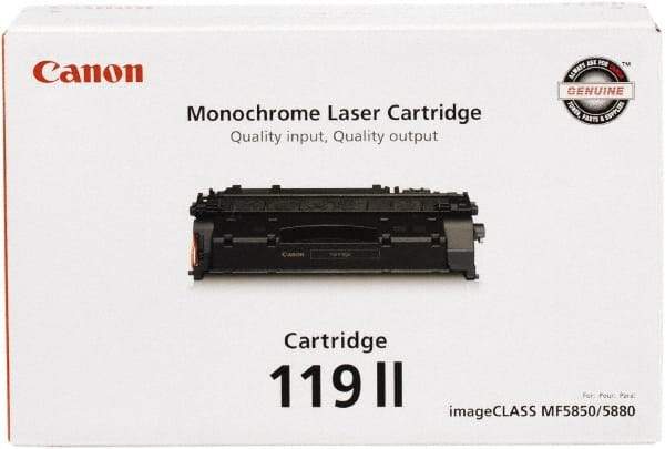 Canon - Black Toner Cartridge - Use with Canon imageCLASS LBP251dw, LBP253dw, LBP6300dn, LBP6650dn, LBP6670dn, MF414dw, MF416dw, MF419dw, MF5850dn, MF5880dn, MF5950dw, MF5960dn, MF6160dw, MF6180dw - Makers Industrial Supply