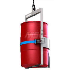 Drum Lifter: (1) 55 gal Drum, 1,000 lb Capacity 31″ Wide, 17″ Deep, 49.25″ High