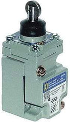 Square D - SPDT, NC/NO, 600 Volt Screw Terminal, Roller Plunger Actuator, General Purpose Limit Switch - 1, 2, 4, 6, 12, 13, 6P NEMA Rating, IP67 IPR Rating - Makers Industrial Supply